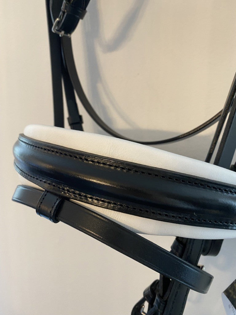 Otto Schumacher Trense Warendorf "Feel Good" - Rivoli Crystal (weiß gepolstert)