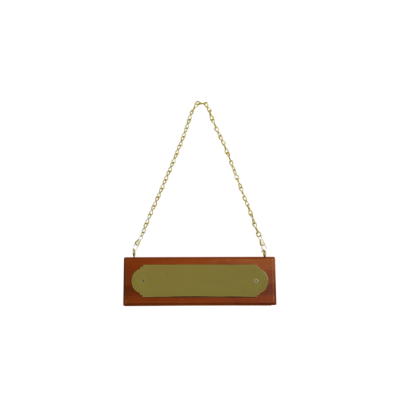 Grooming Deluxe Namenschild gold