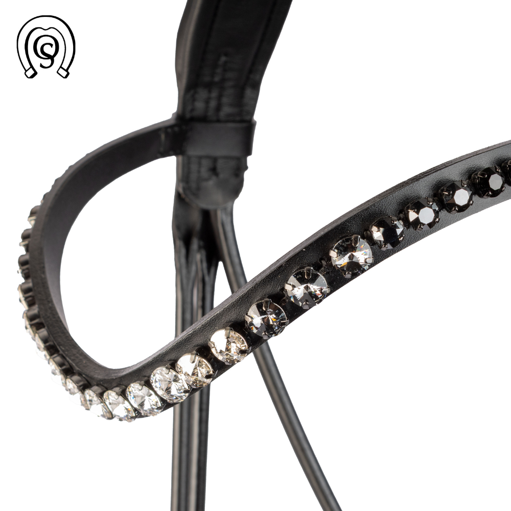 Otto Schumacher Trense München "Feel Good" - Focus Crystal Shading, Night line (Lack)