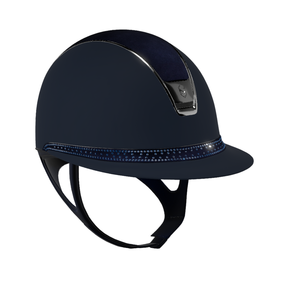 Samshield Reithelm Miss Shield 2.0 Shadowmatt Tiara Alcantara blau