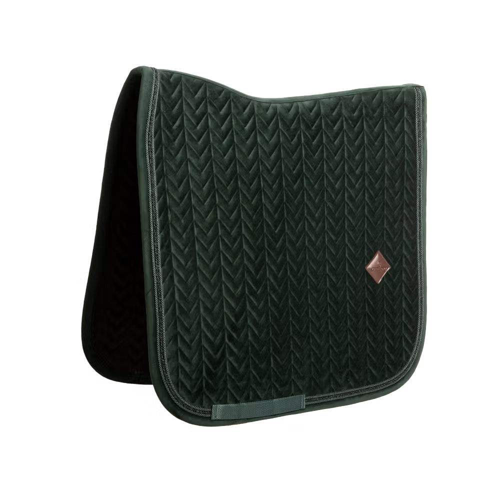 Kentucky Dressurschabracke Velvet Mini Pearls