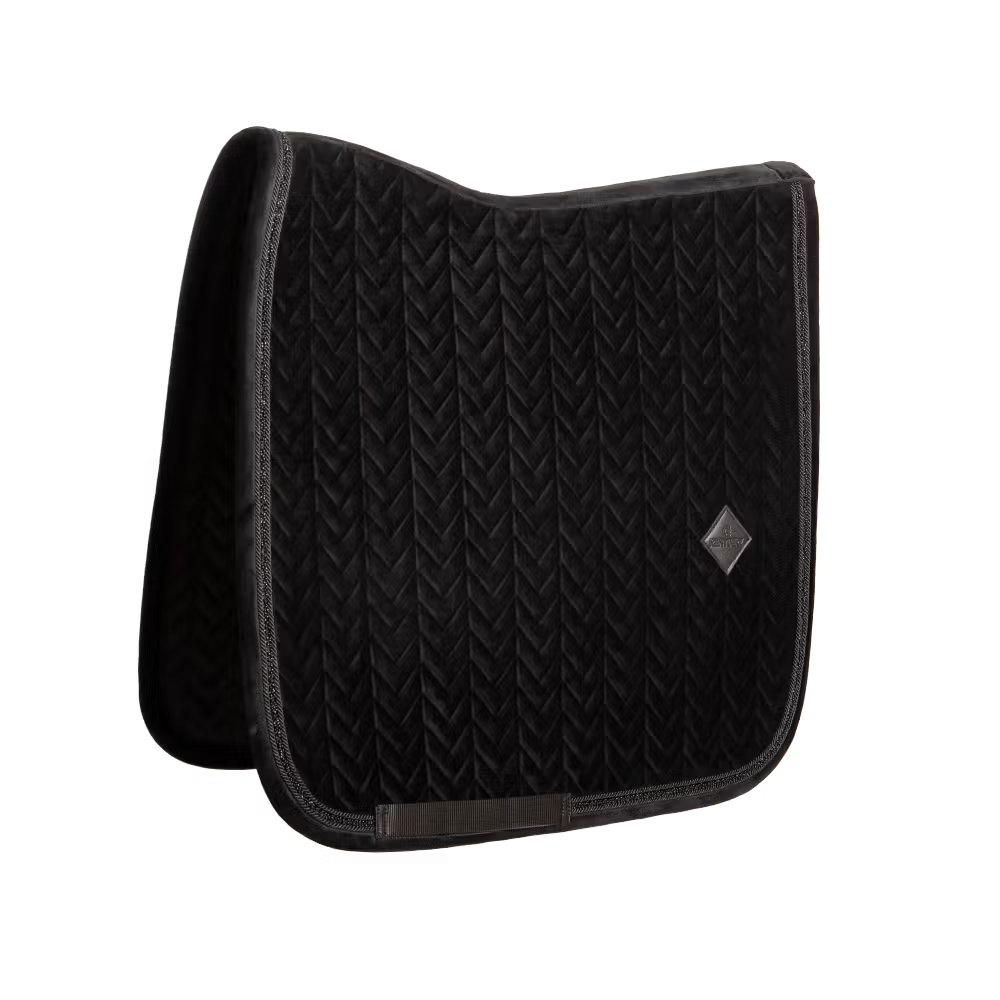 Kentucky Dressurschabracke Velvet Mini Pearls