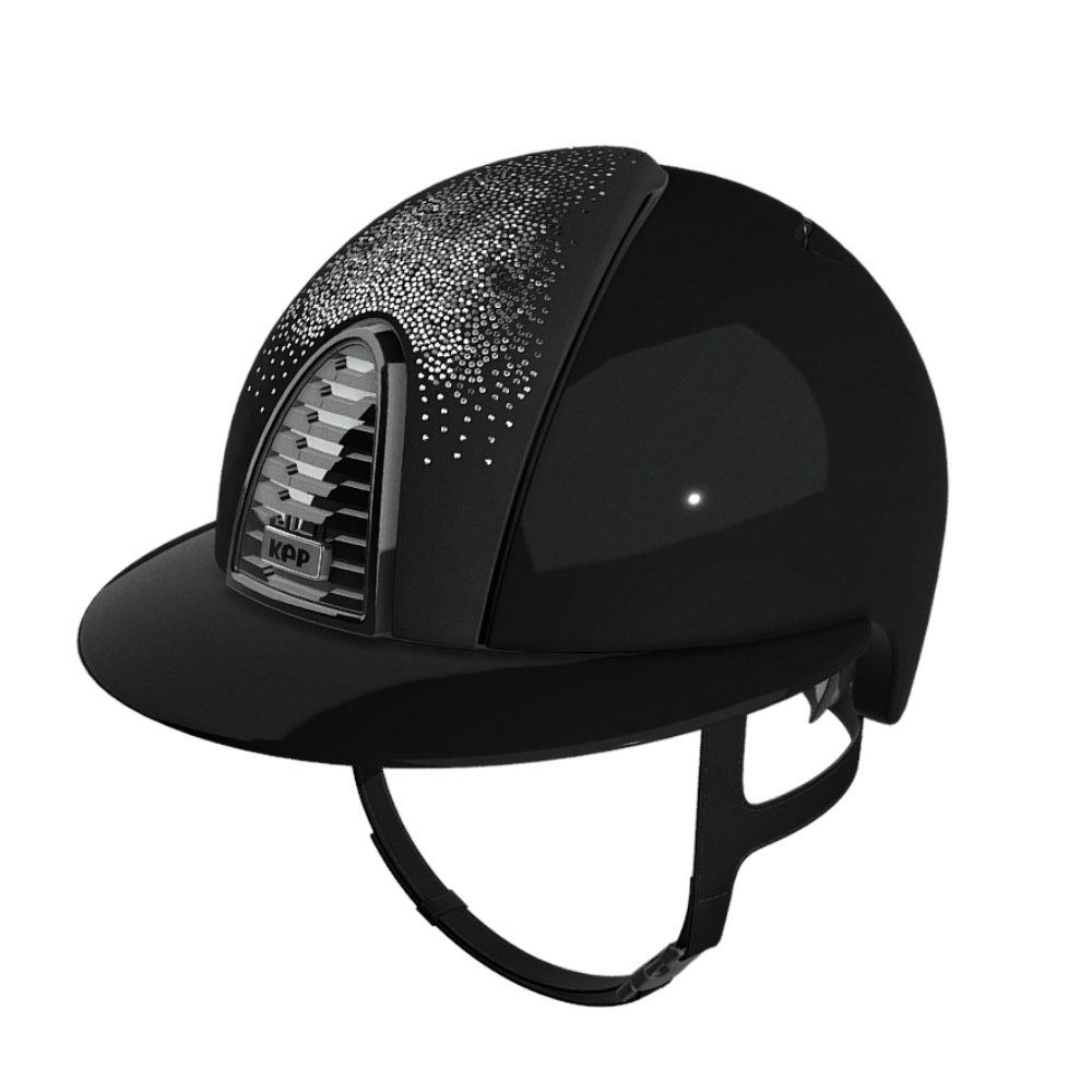 KEP Reithelm Cromo 2.0 Polish Suede Black
