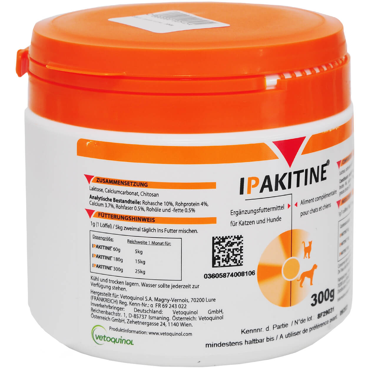 Vetoquinol Ipakitine 300g