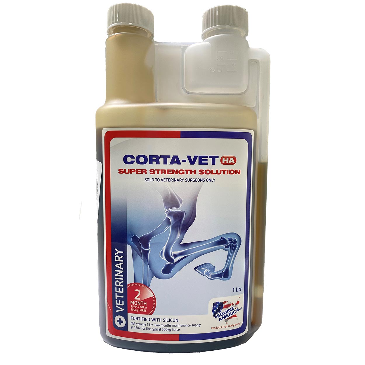 Equine Corta-Vet HA Super Strength Solution 1000ml