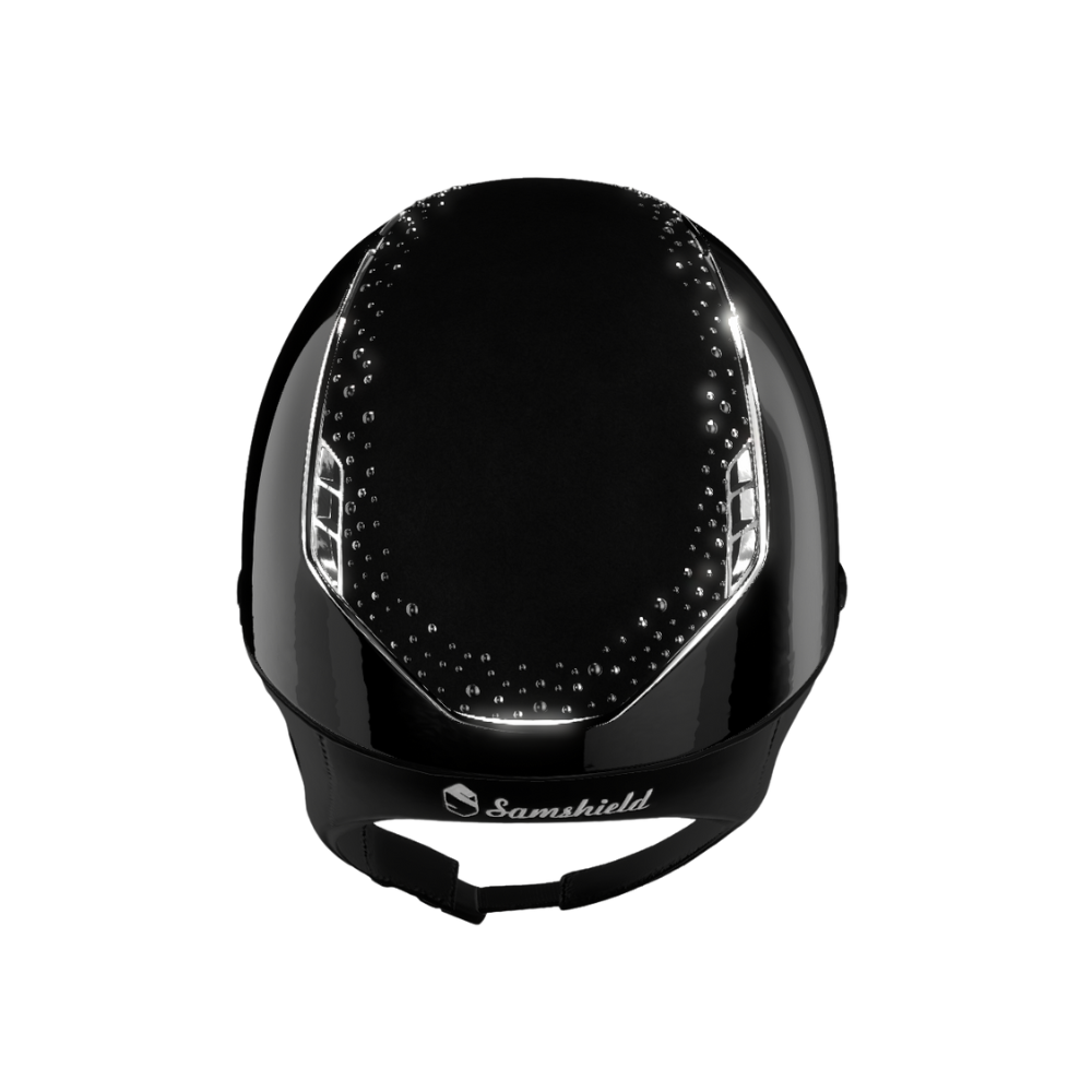 Samshield Reithelm Miss Shield 2.0 Shadowglossy Night Pearl black