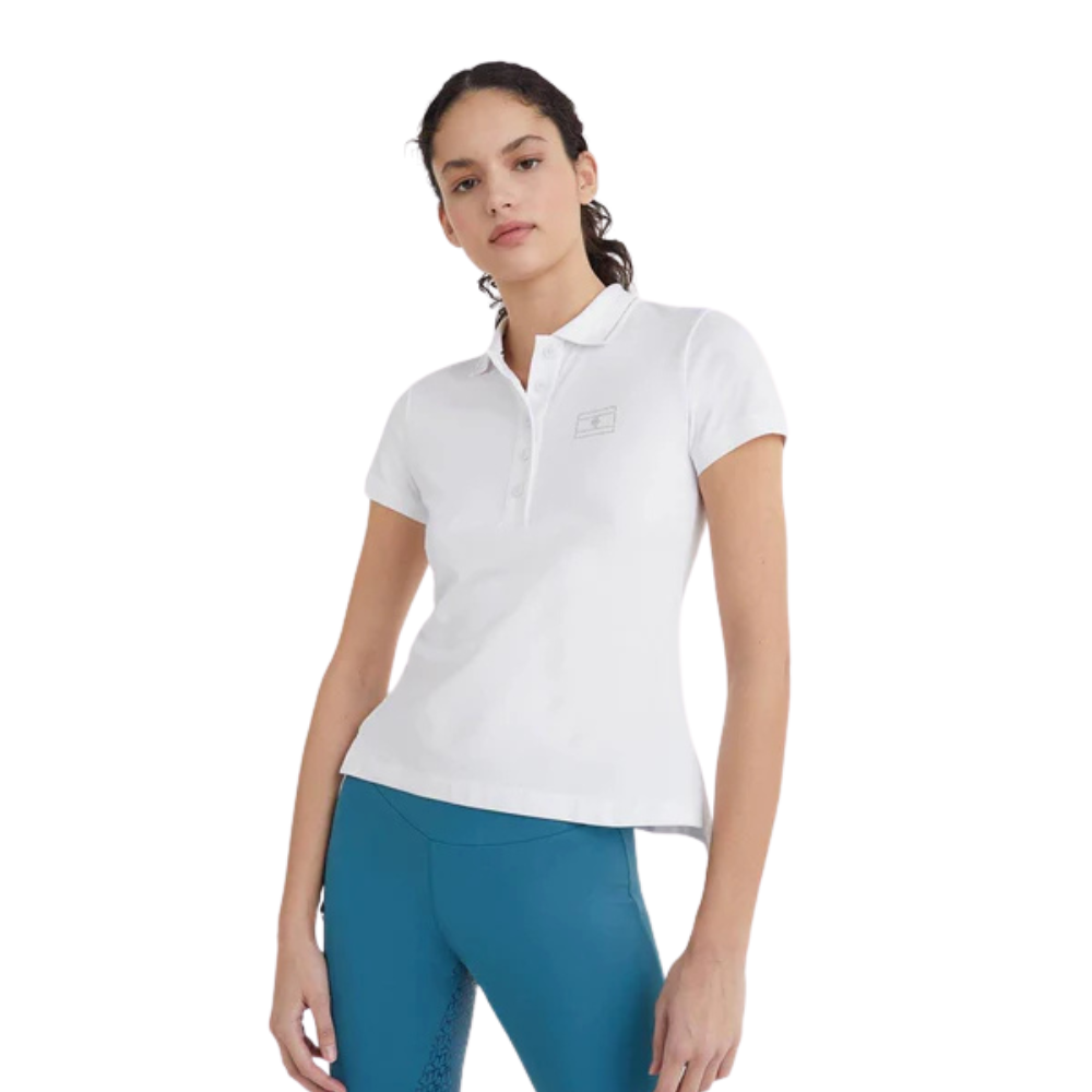 Tommy Hilfiger Equestrian Poloshirt Damen Crystal