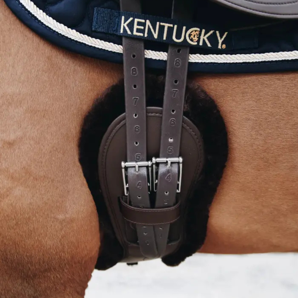 Kentucky anatomischer Lederkurzgurt