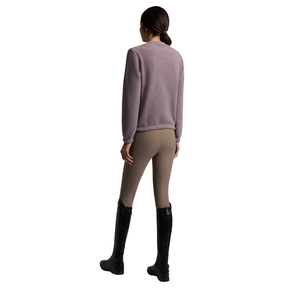 Cavalleria Toscana Damen Fleece Crew Neck Pullover, Herbst/Winter 2025