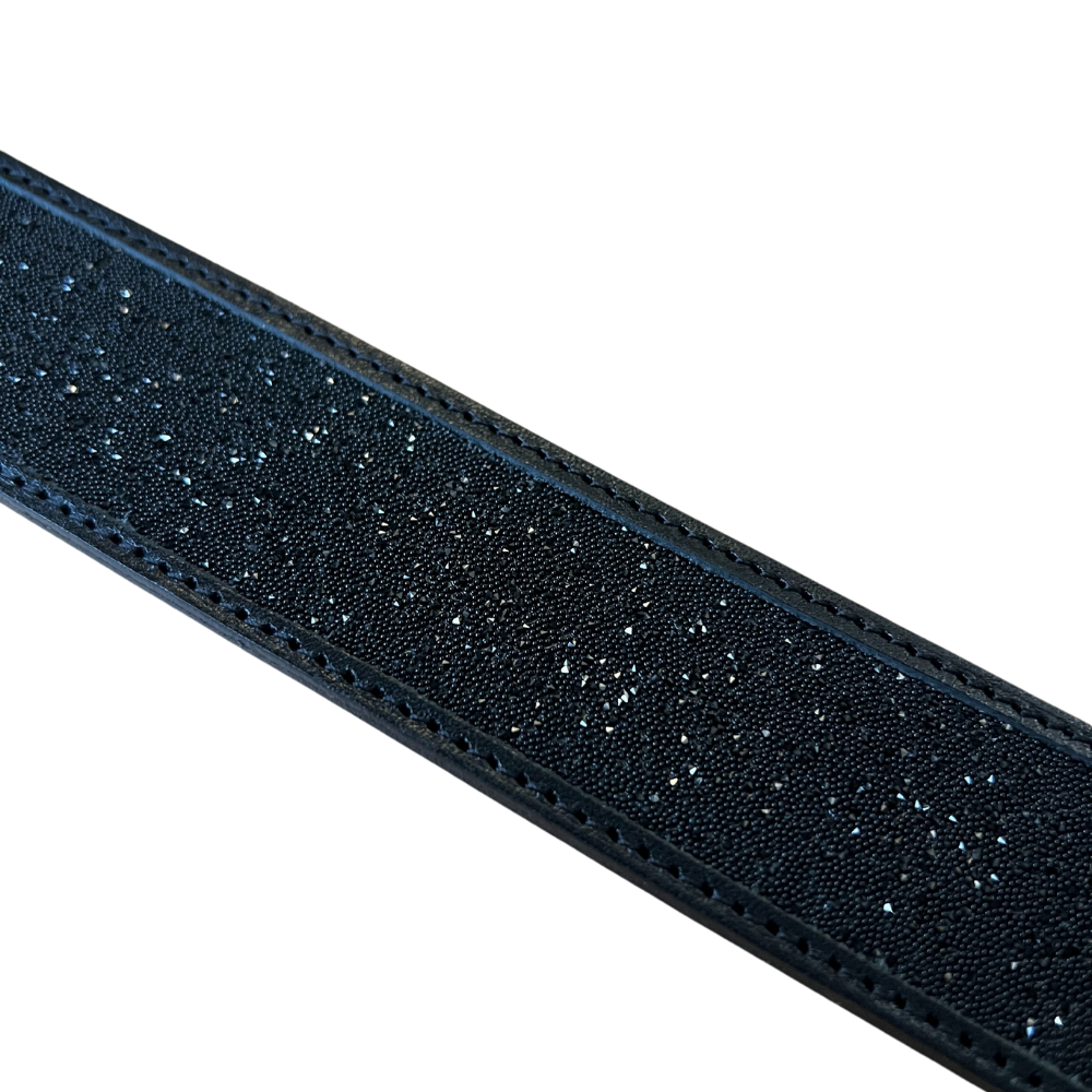 Otto Schumacher Gürtel Crystal Fabric schwarz/schwarz