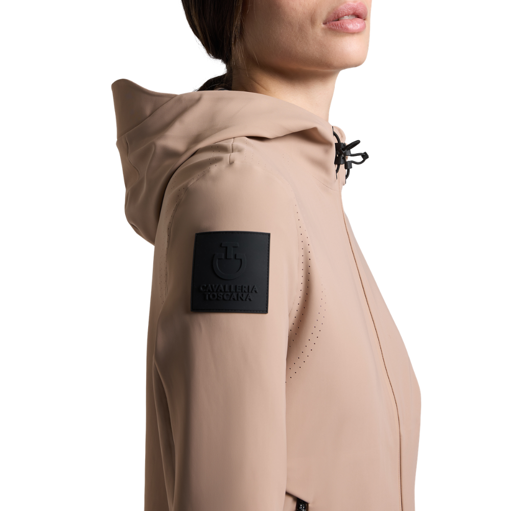 Cavalleria Toscana Perforated Jersey Softshell Damenjacke, Frühjahr/Sommer 2026