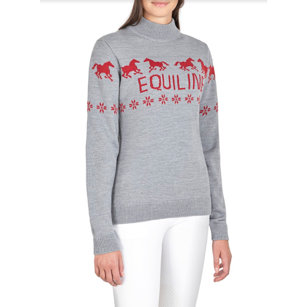 Equiline Christmas Rollkragenpullover Rudolph