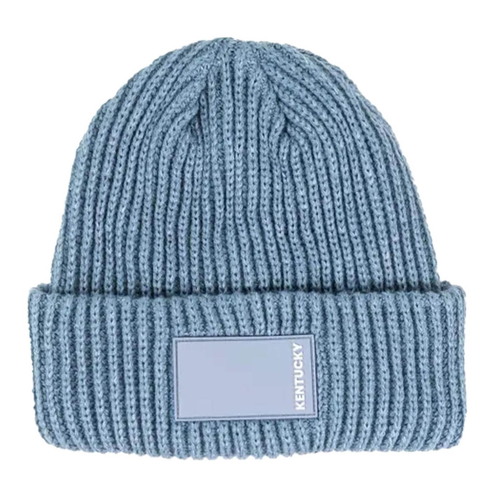 Kentucky Beanie mit gummiertem Logo