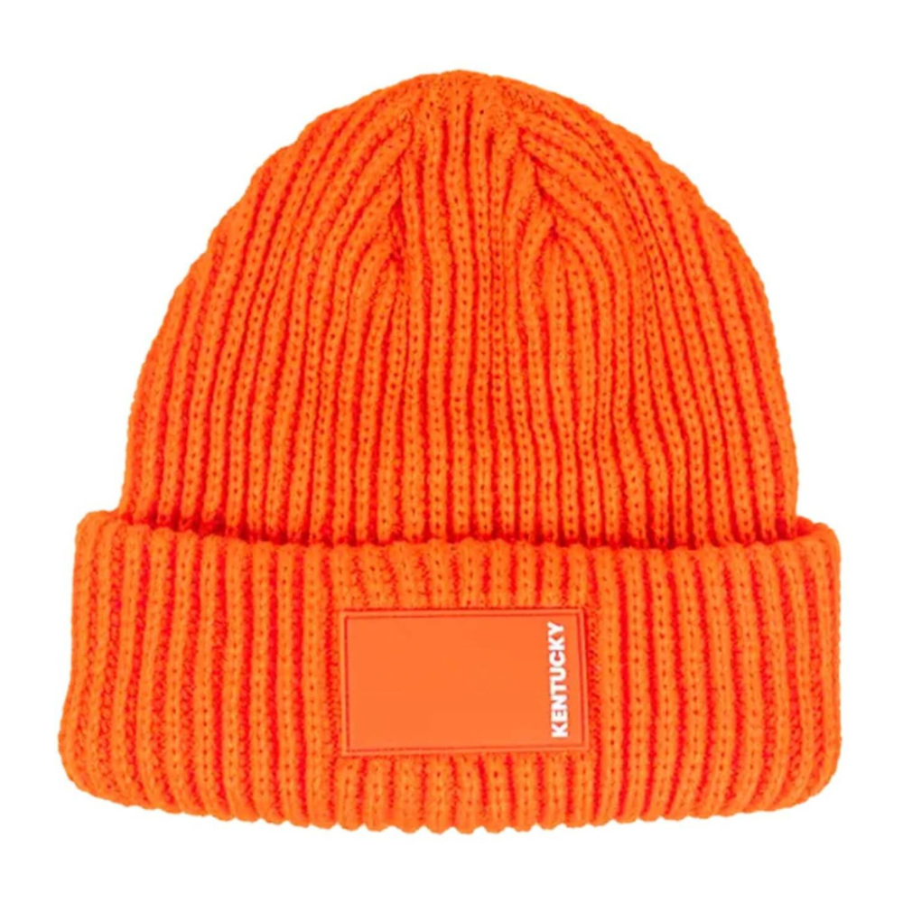 Kentucky Beanie mit gummiertem Logo