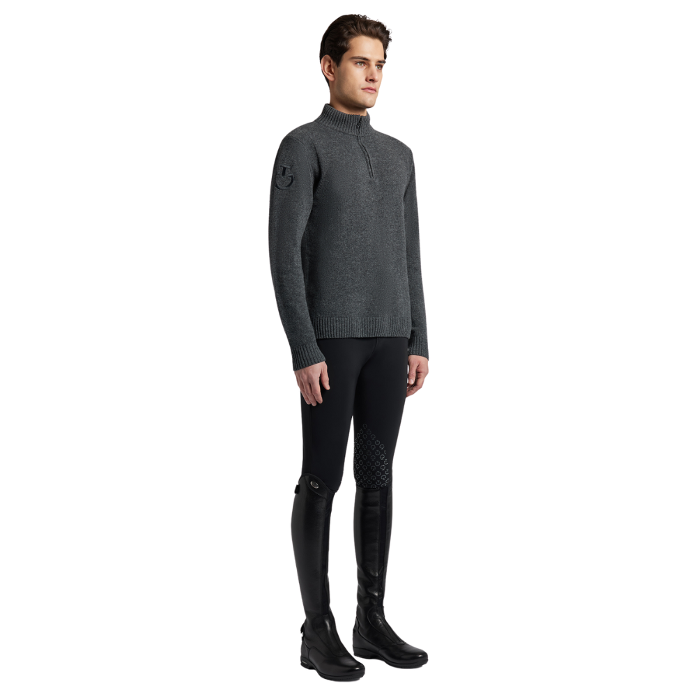 Cavalleria Toscana Herren Pullover Oversized, Lammwolle, FW24