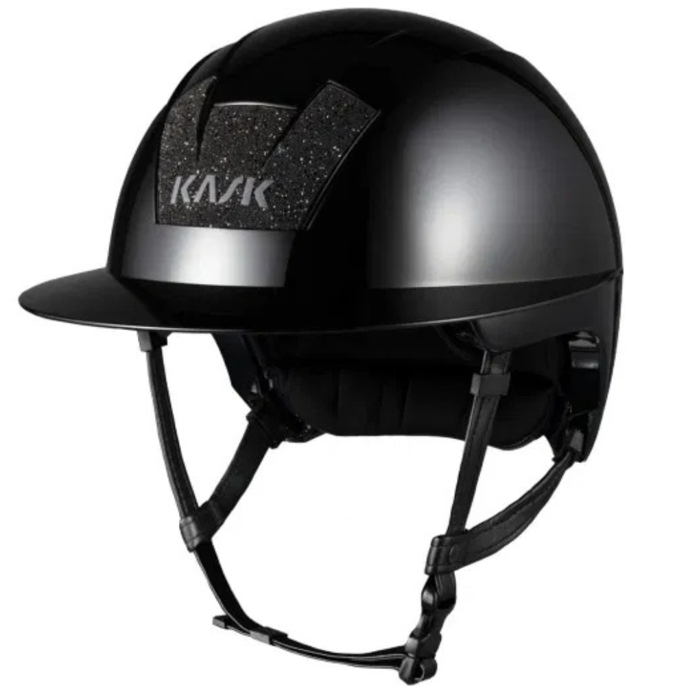 KASK Reithelm Kooki Lady Black Shine Swarovski Carpet