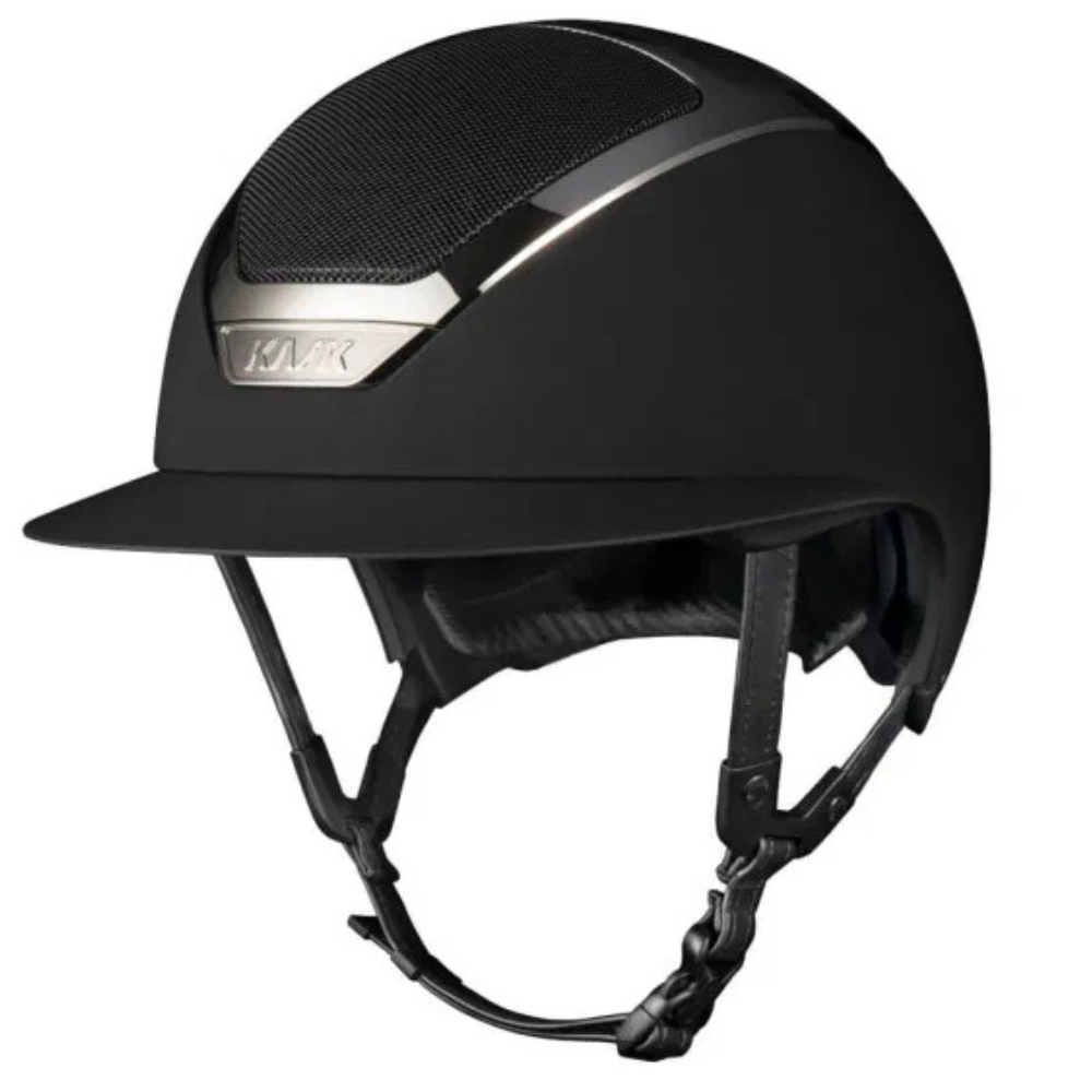 KASK Reithelm Star Lady Chrome Black/Silver