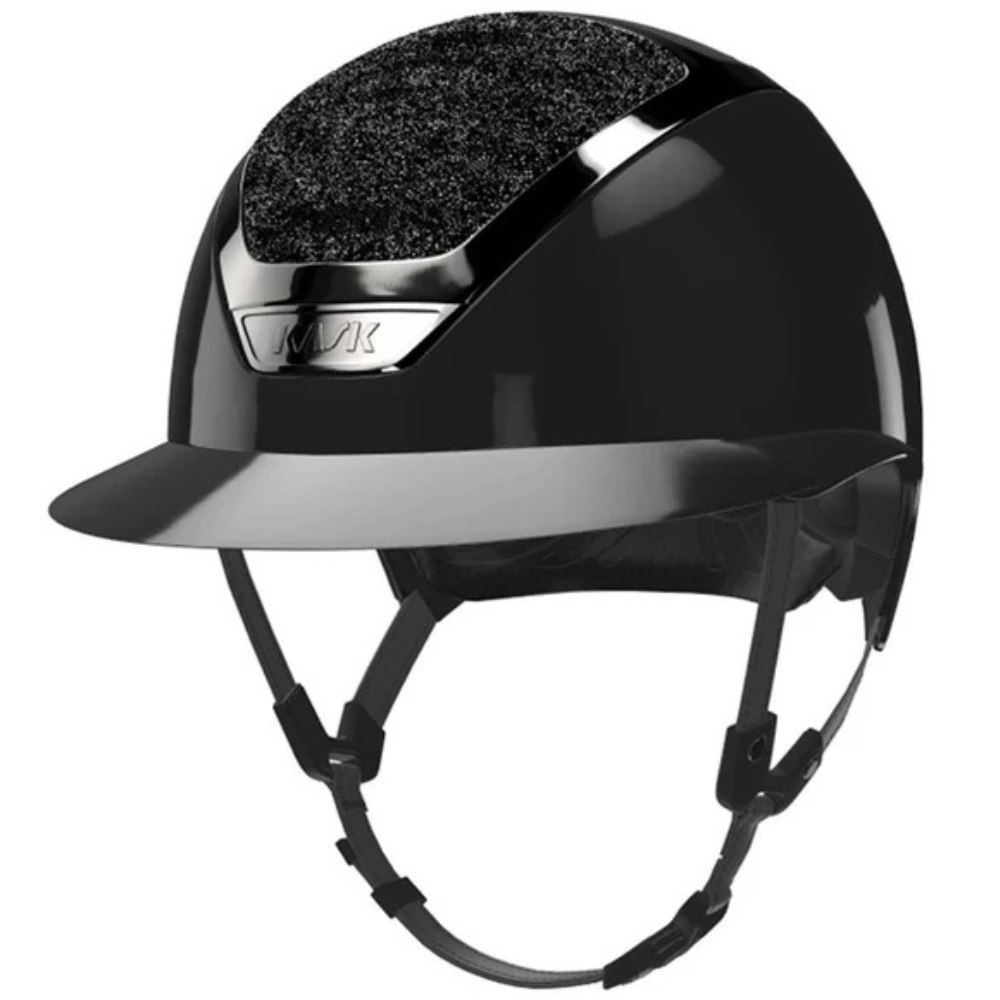 KASK Reithelm Star Lady Pure Shine Black Swarovski Midnight