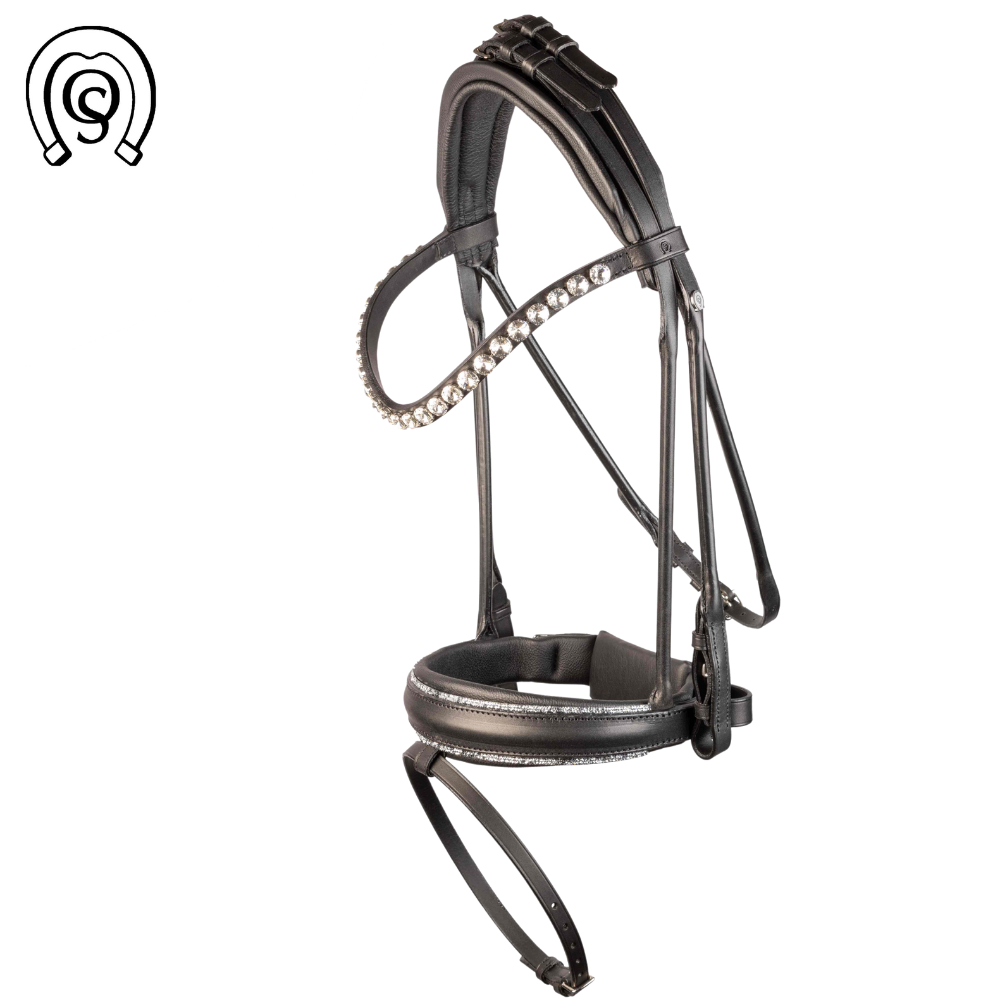 Otto Schumacher Trense München "Feel Good" - Rivoli XL, Fineline Crystal