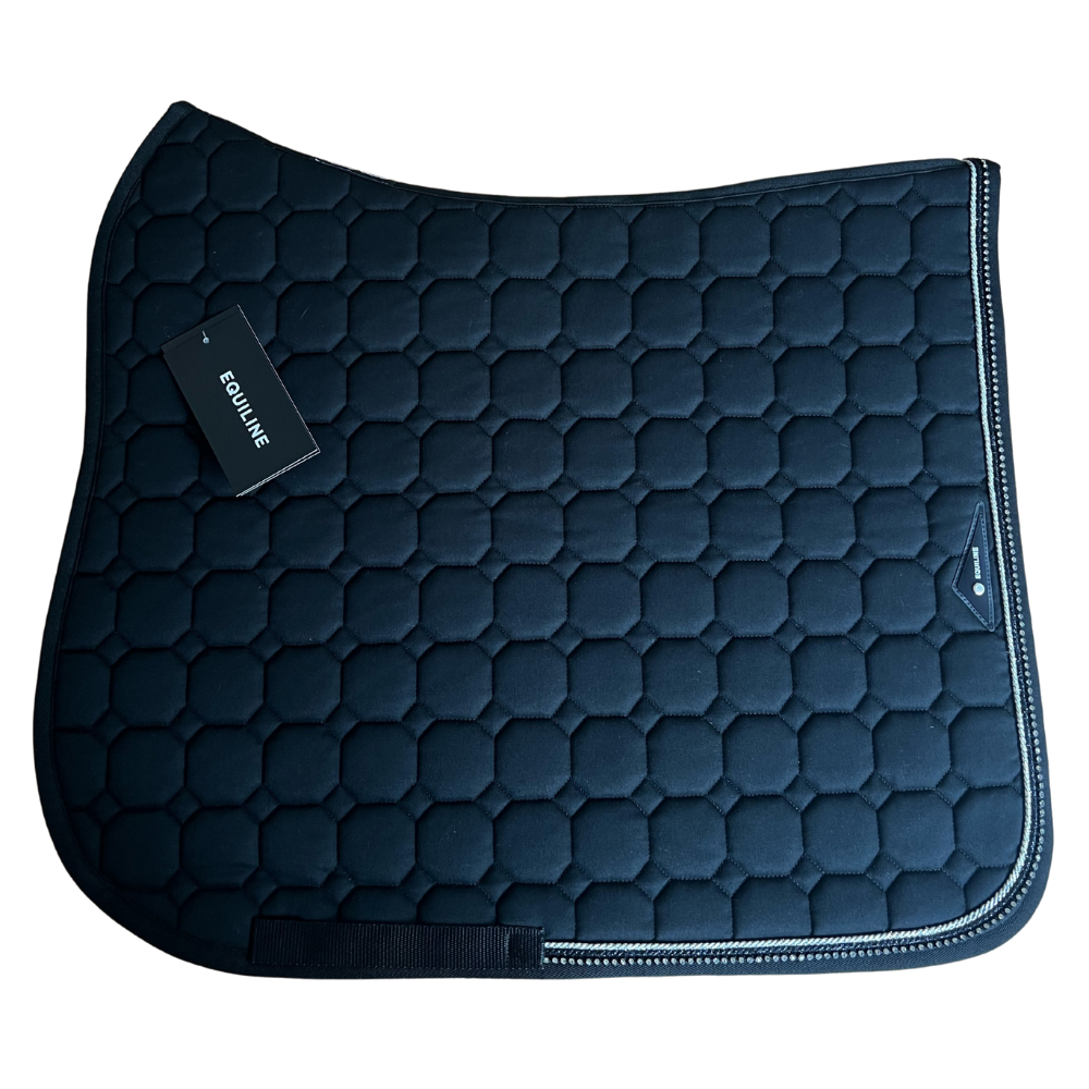 Equiline Octagon Dressurschabracke Black (Black Glitter)