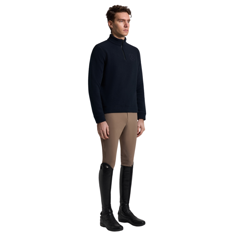 Cavalleria Toscana Herren Fleece Half Zip Hoodie, Herbst/Winter 2025