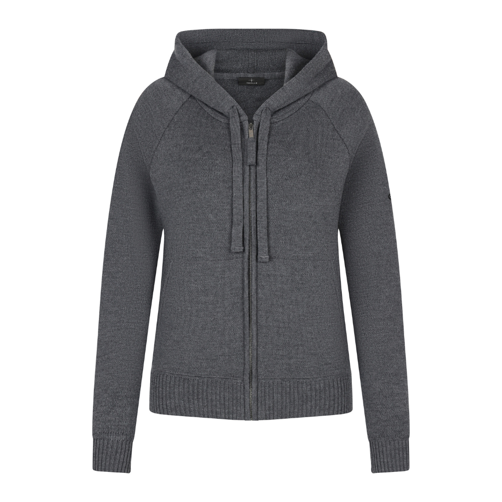Trolle Company Damen Loose Fit Extra Fine Merino Zip Hoodie, AW25