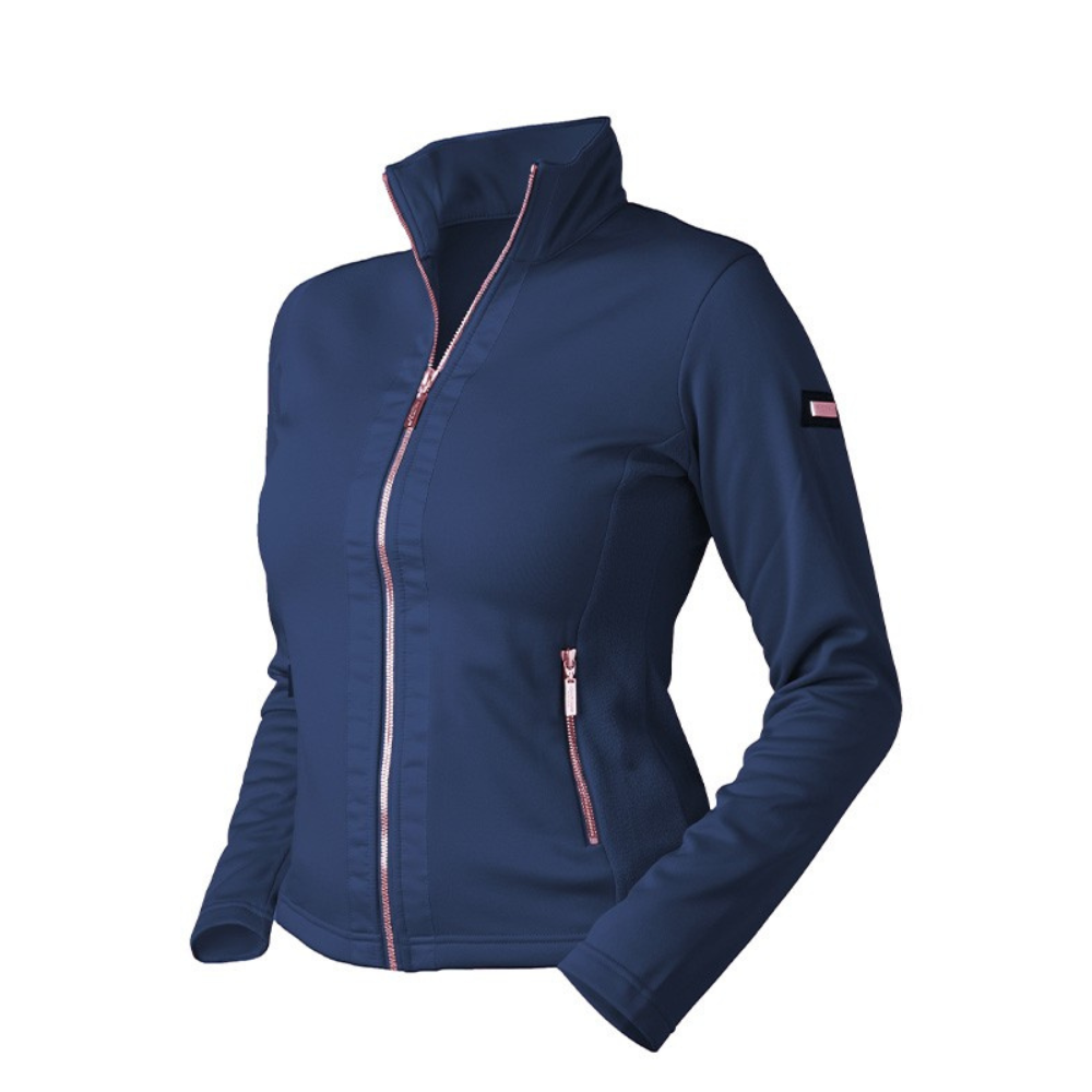 Equestrian Stockholm Fleecejacke Lagoon Blush