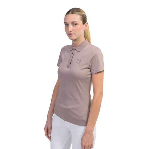 Samshield Poloshirt Damen Maggie Crystal tone on tone