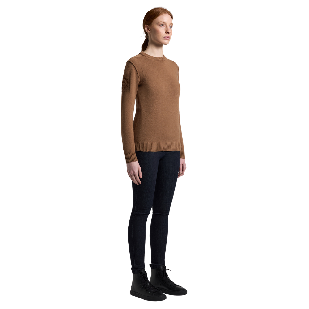 Cavalleria Toscana Damen Pure Wool Crew Neck Sweater, Herbst/Winter 2025