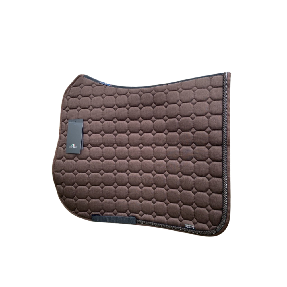 Equiline Schabracke Octagon Glitzer braun