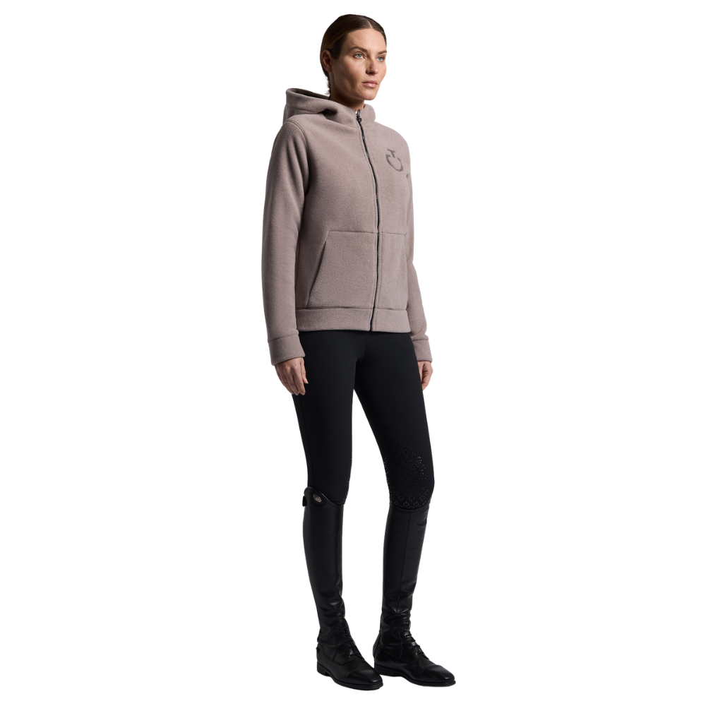 Cavalleria Toscana Damen Fleece Zip Hoodie, Herbst/Winter 2026