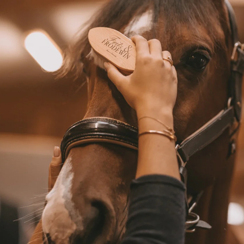 Fritz & Frodewin Ziegenhaar Kopfbürste Amalia