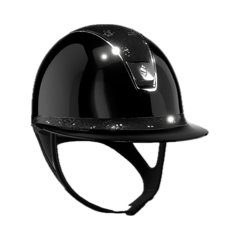 Samshield Reithelm Miss Shield 2.0 Glossy Spring Flower Black