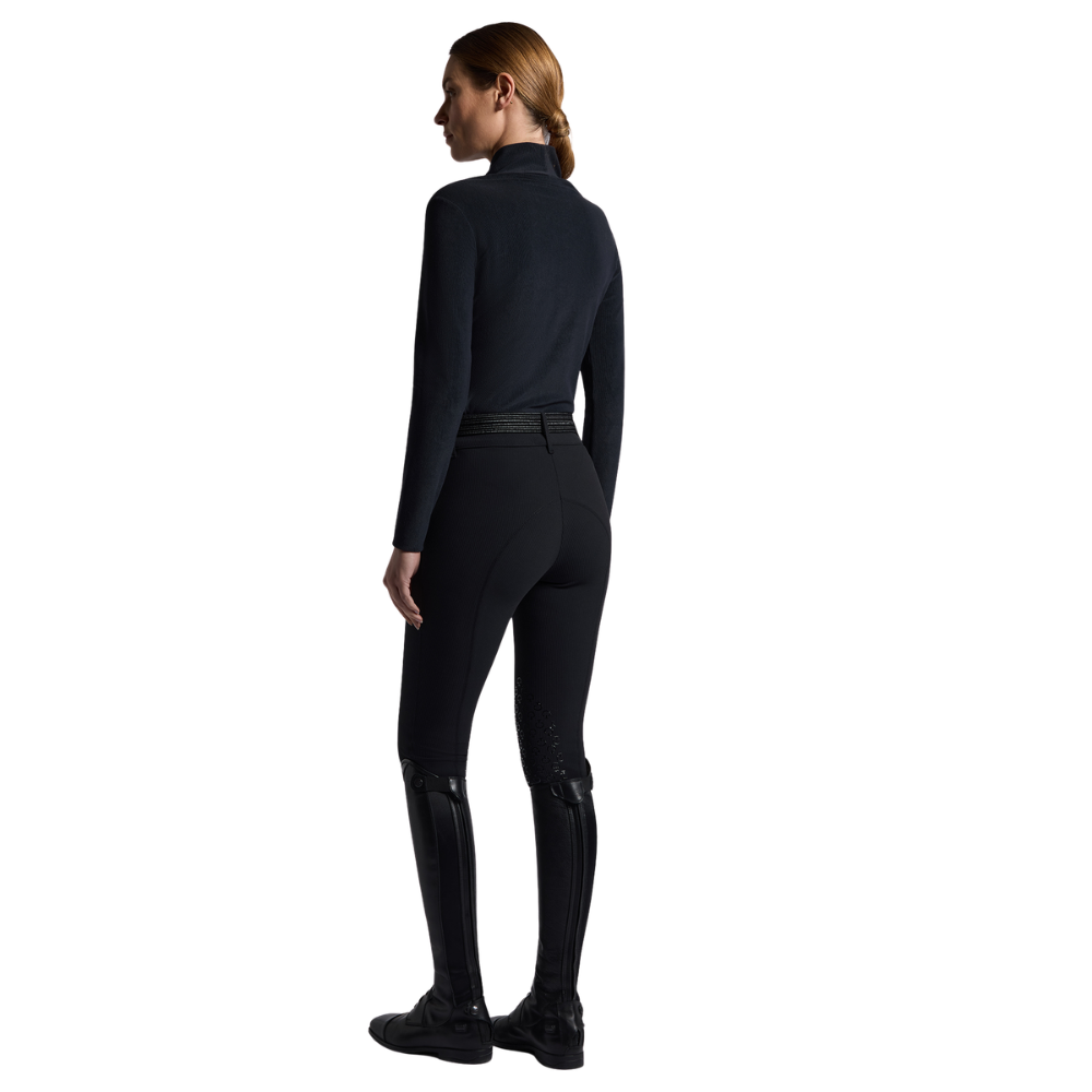 Cavalleria Toscana Damen L/S Fleece Training Polo, Herbst/Winter 2026
