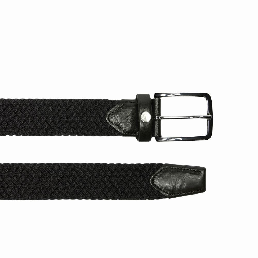 Cavalleria Toscana elastischer Gürtel aus Leder/Wolle für Herren, Herbst/Winter 2026