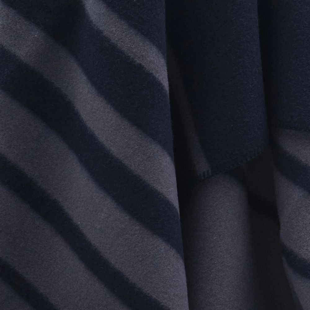 Trolle Company Faded Stripe Wool Decke, FW26
