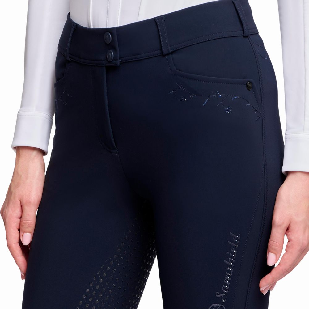 Samshield Reithose Delice Floral Full Grip, FW26
