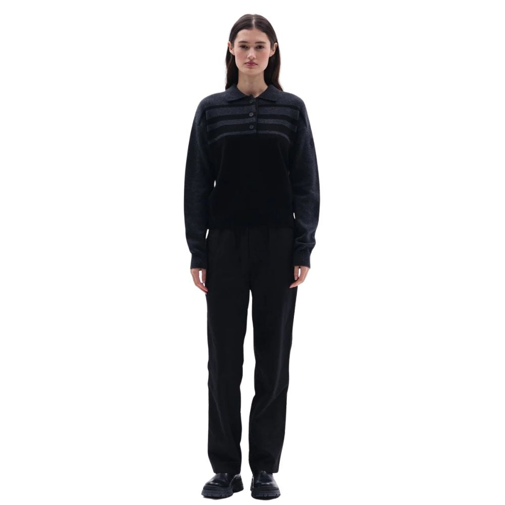 Trolle Company Cashmere & Wool Polo Sweater, AW26