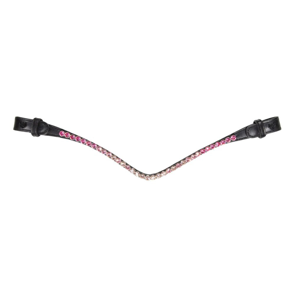 Equestrian Stockholm Stirnriemen Faded Pink 8mm