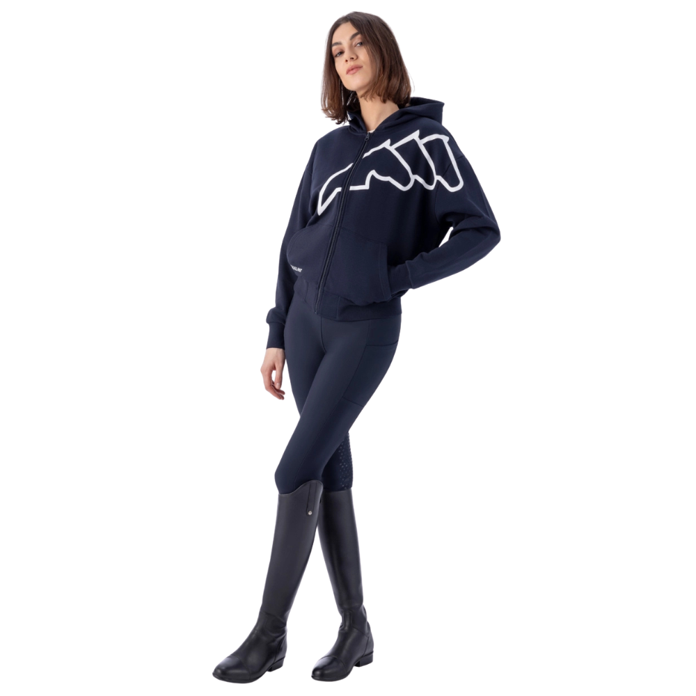 Equiline Damen Full-Zip-Pullover mit Kapuze EQCORGIA, Sommer 26