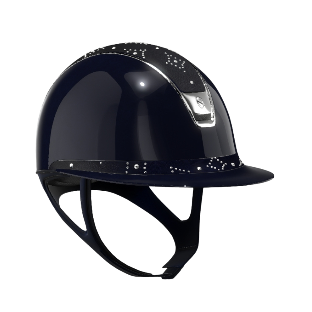 Samshield Reithelm Miss Shield 2.0 Shadowglossy blau Celestial Crystal