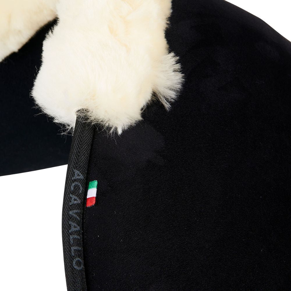 Accavallo Pad close contact & memory foam sheepskin cut-out