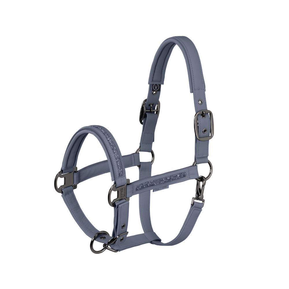 Eskadron Halfter FAUX LEATHER JEWEL DP, Platinum 26