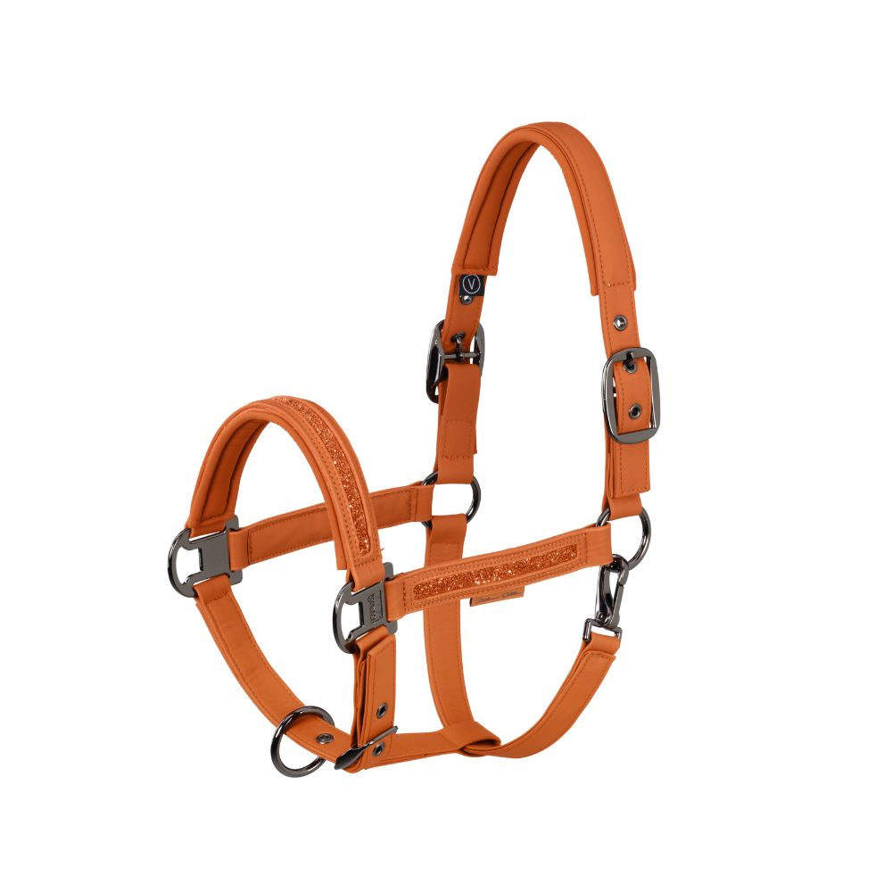 Eskadron Halfter FAUX LEATHER JEWEL DP, Platinum 26