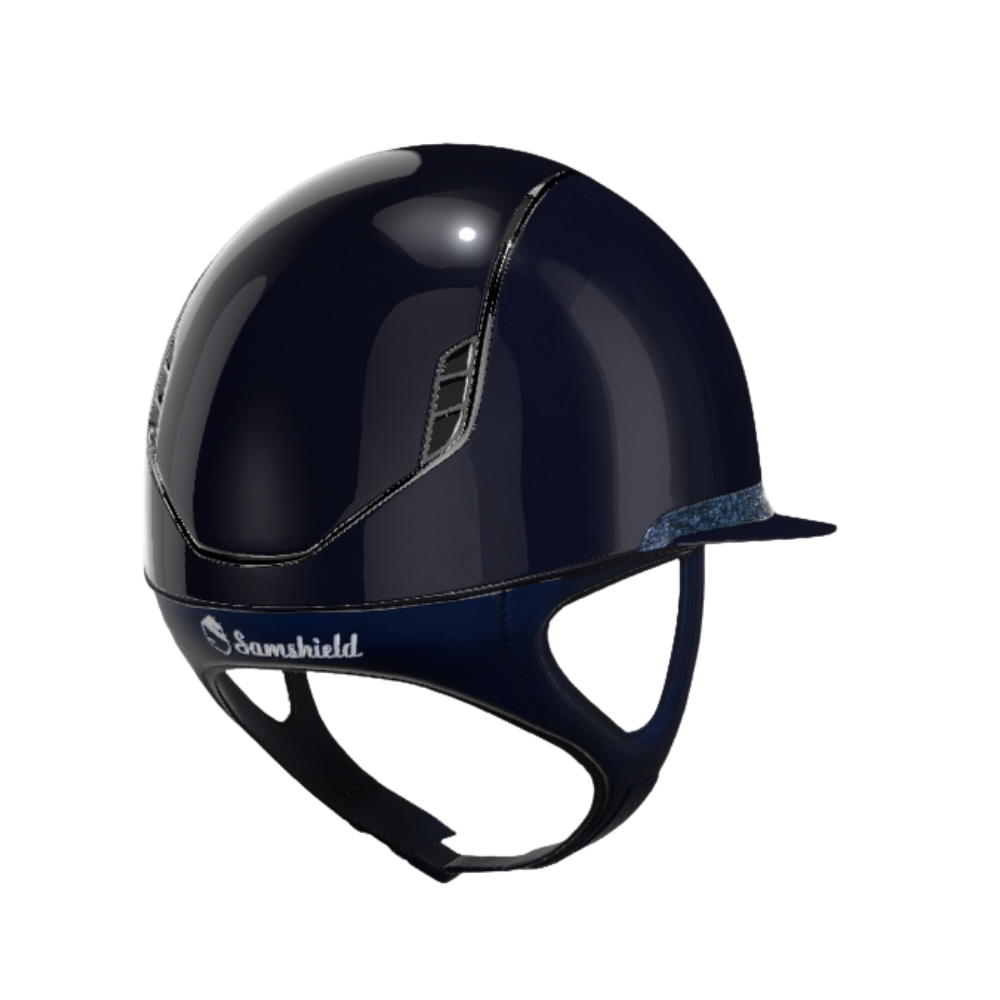 Samshield Reithelm Miss Shield 2.0 Shadowglossy blue Ultra Fine Rock Cosmic Nights