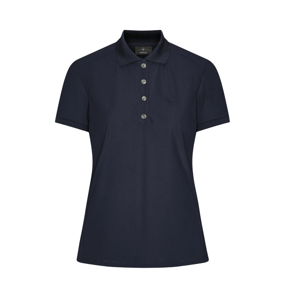 Trolle Company Damen Technical Piqué Polo w. Snap, SS26