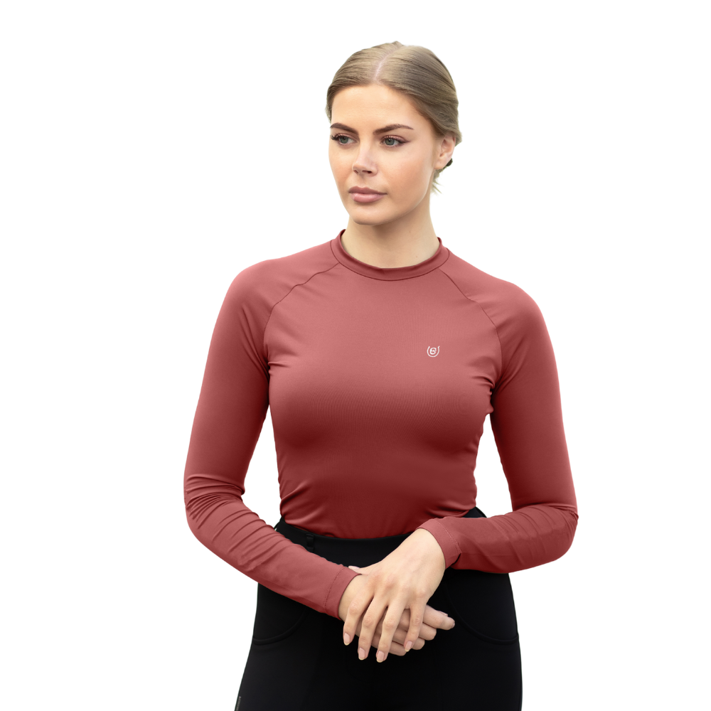 Equestrian Stockholm Dynamic Base Layer Top Amber Rose