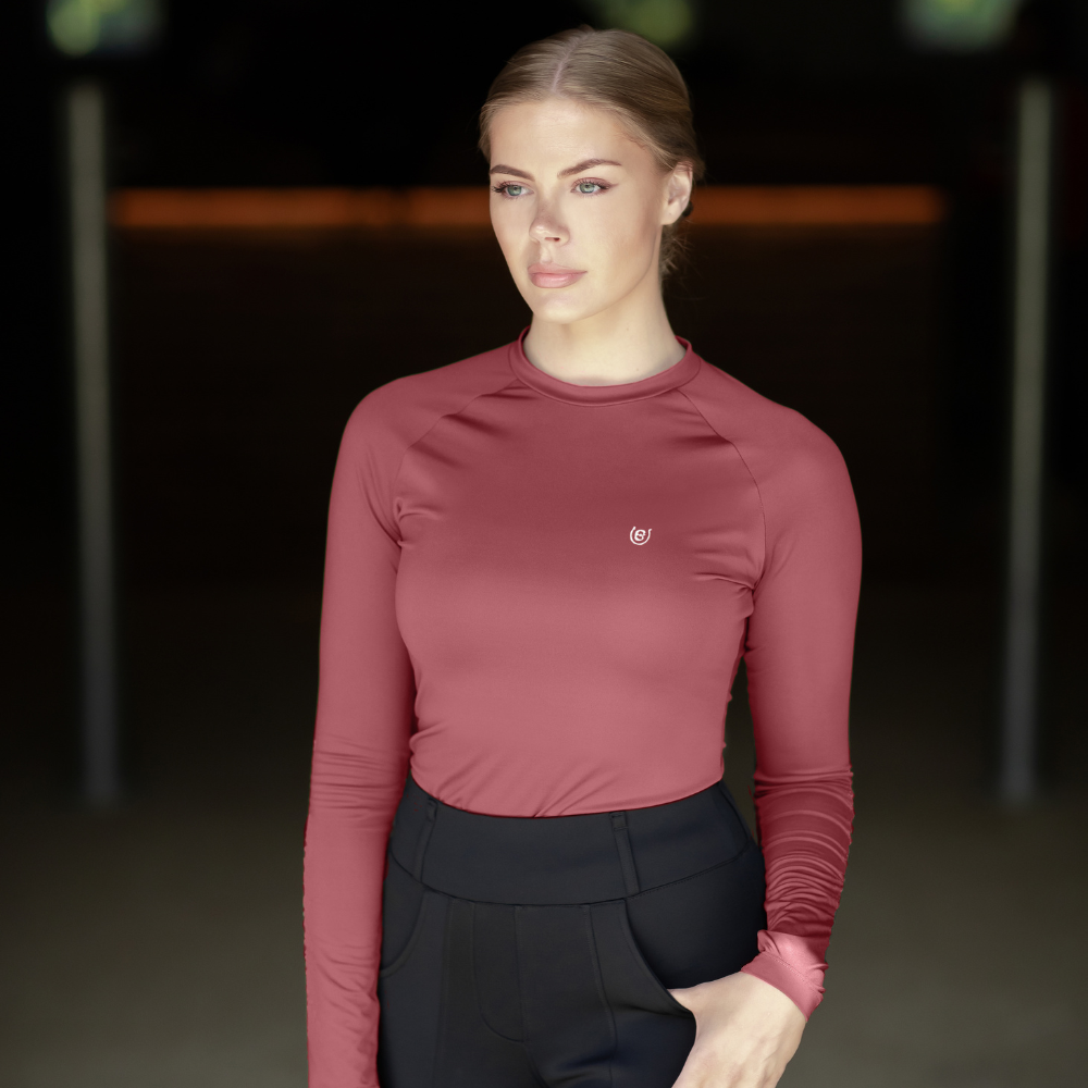 Equestrian Stockholm Dynamic Base Layer Top Amber Rose