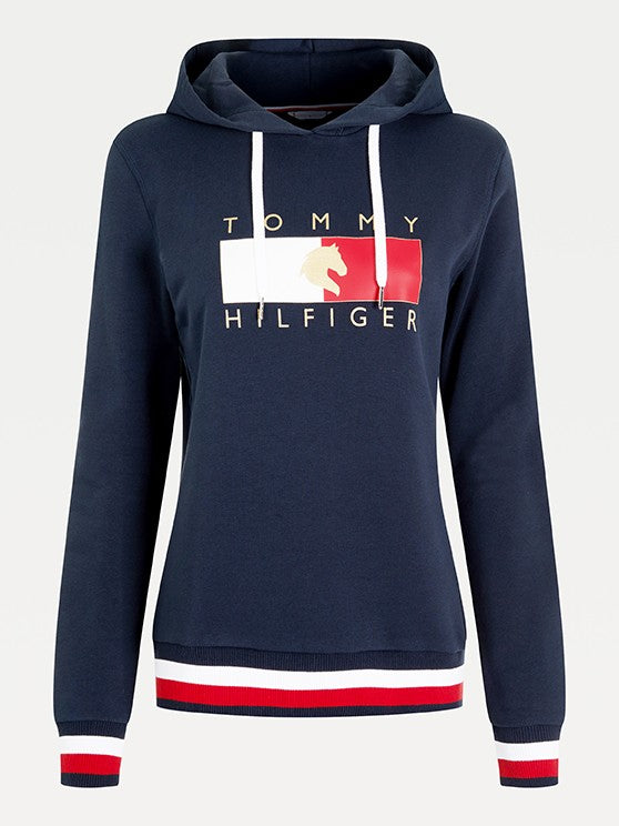 Tommy Hilfiger Equestrian Hoodie Damen Statement