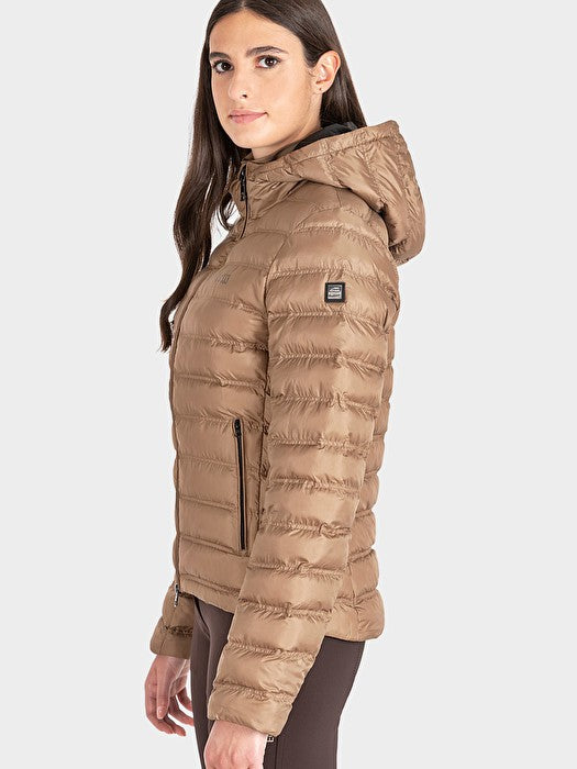 Equiline Damen Bomberjacke Ultra Light Ecre